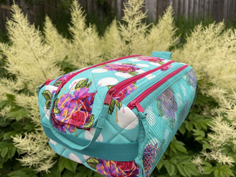Double zip gear bag