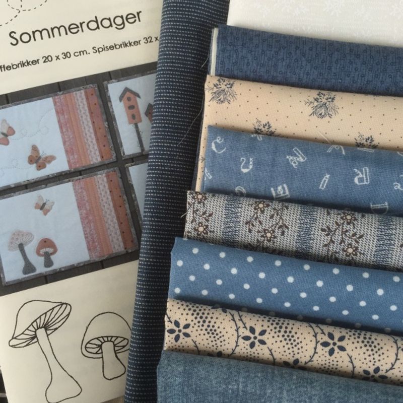 Matrpk Sommerdager -Spisebrikker 4 stk