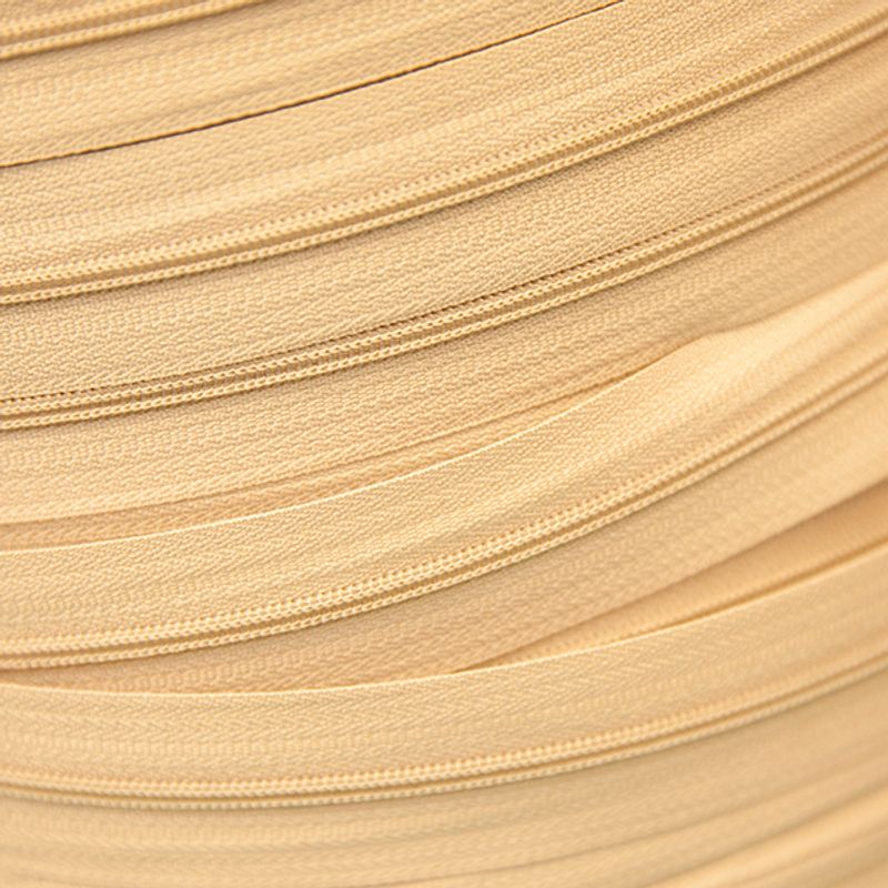 Glidelås 5m - Beige