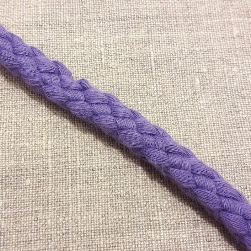 Snor 10mm - lilla 2m