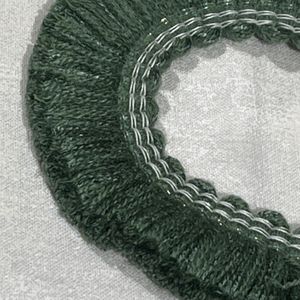 Frynsebånd - flaskegrønn - 2,9m