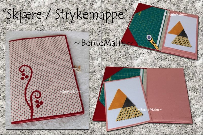 Skjære/strykemappe