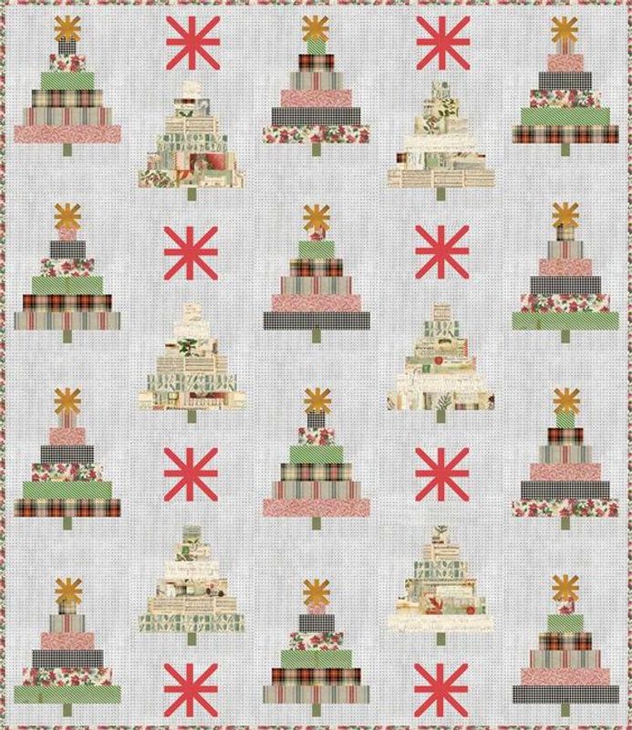 Tim Holtz- Holiday past Avisspalter farge natur