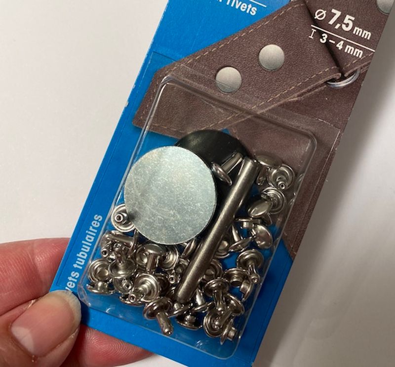 Nagler 7,5mm sølv  