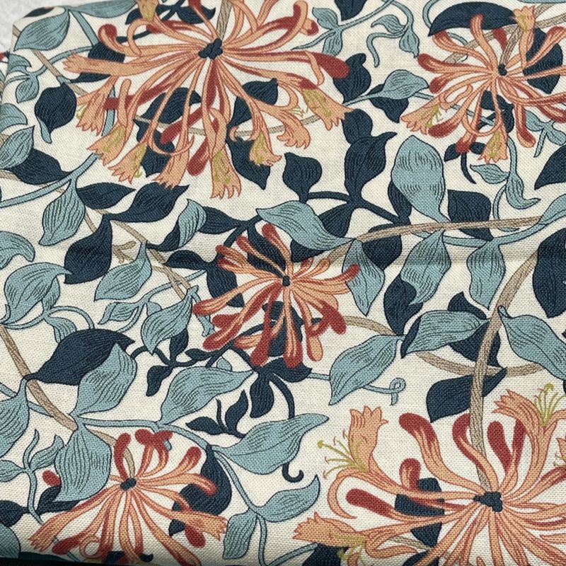 William Morris - Honeysuckle - Aqua
