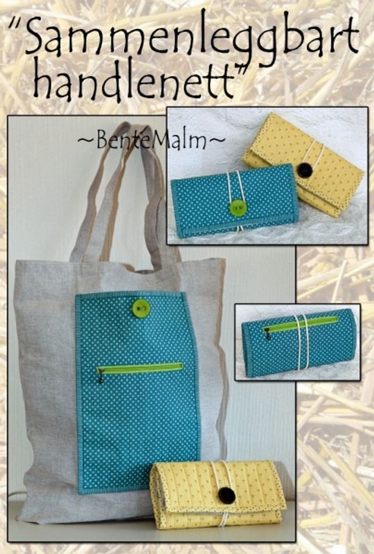 Sammenleggbart handlenett 