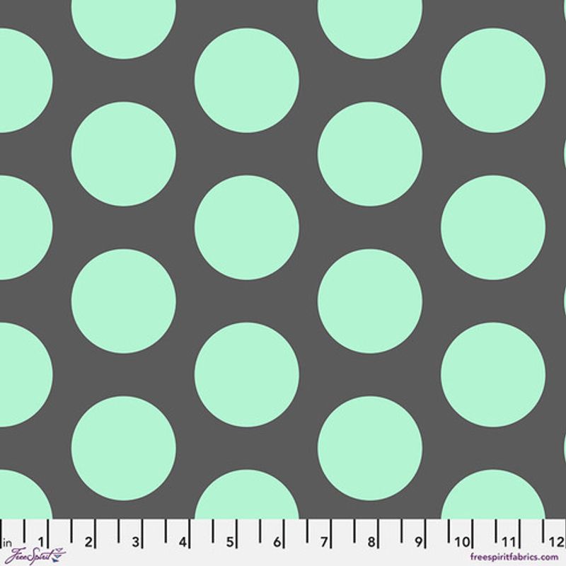 Tula Pink. - Roar  Dinosaur Eggs - Storm