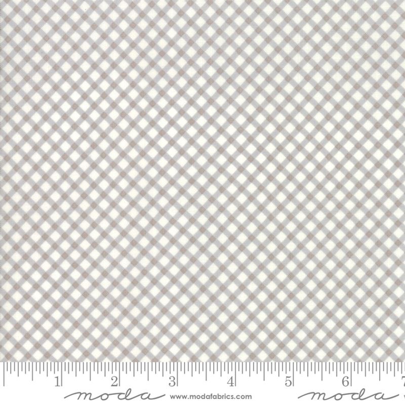 Diagonale ruter i beige