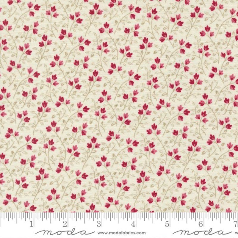 Sugarberry Porcelain  små små røde blomster 50cm