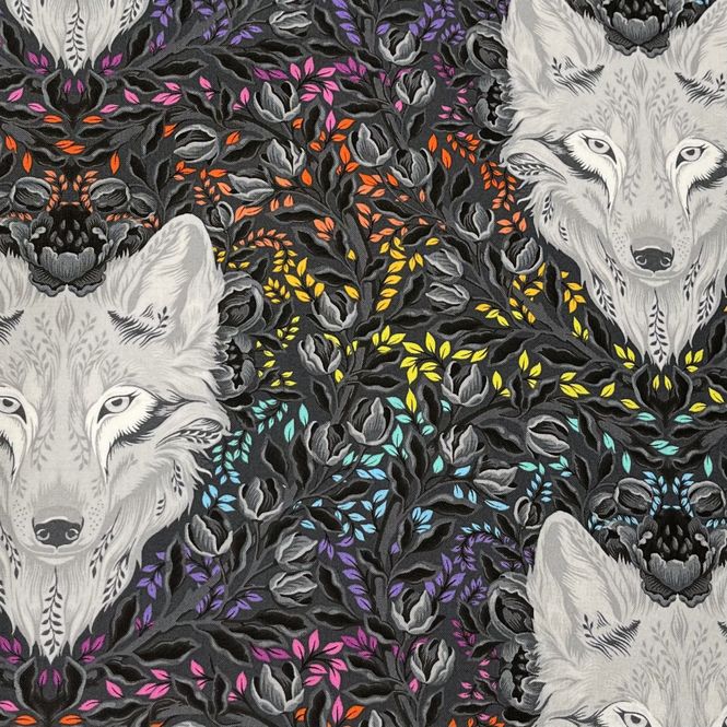 Hovedbilde Tula Pink Graywork - Wolf of ...