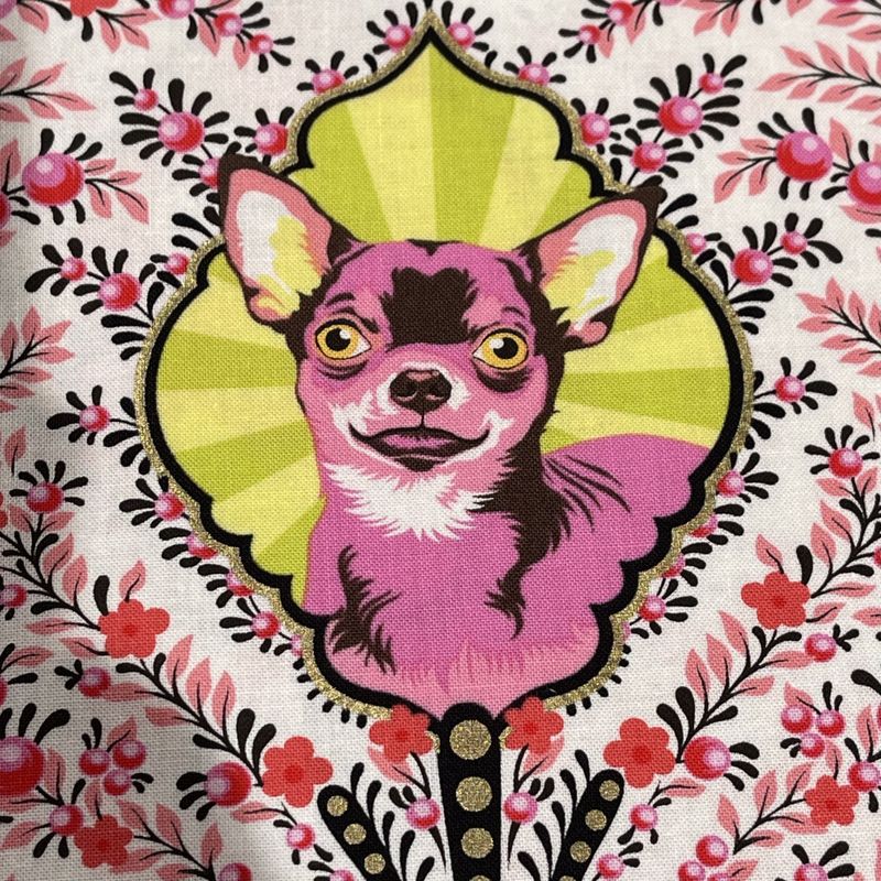 Tula Pink Besties -Hunder - 90cm