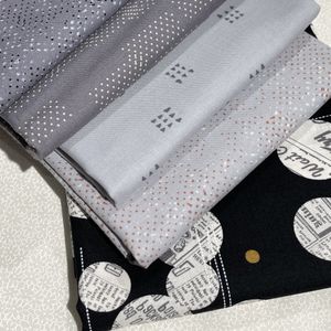 Stoffpakke - celestial 5x50cm