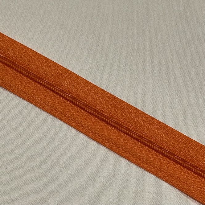 Hovedbilde Glidelås 4mm - farge oransje