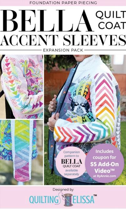 Hovedbilde Mønster Bella  - Quilt coat - ...