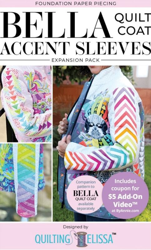 Mønster Bella  - Quilt coat - Accent sleeves