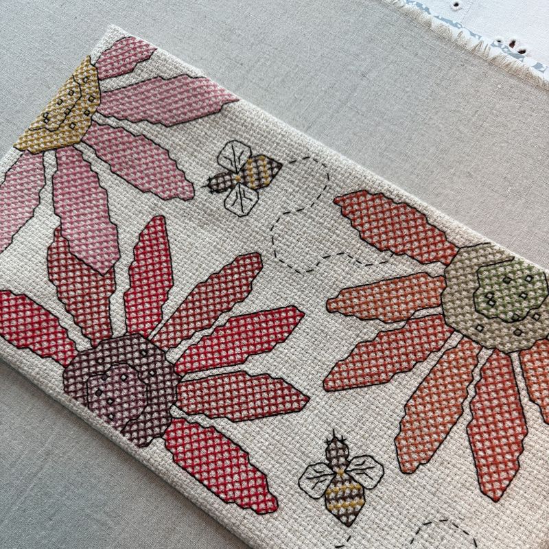 Broderi klar for montering 