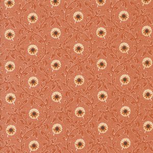 Pumpkin Spice Gatherings - Oransje med blomster og greiner 50cm