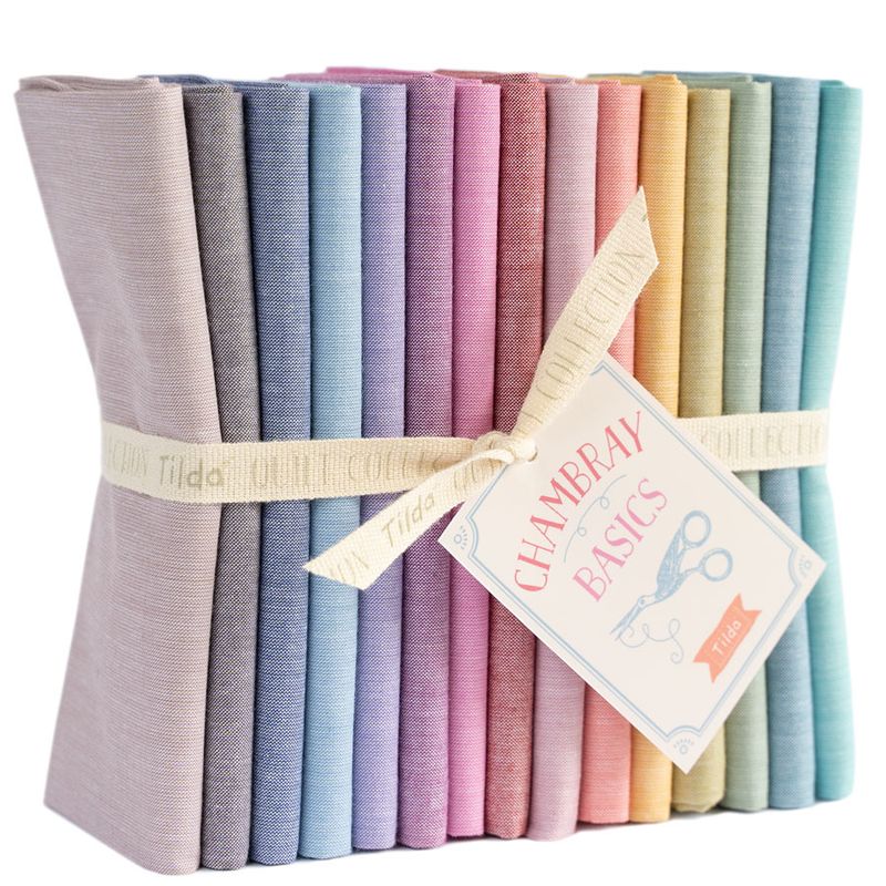 Tilda Chambray - 15stk FQ 