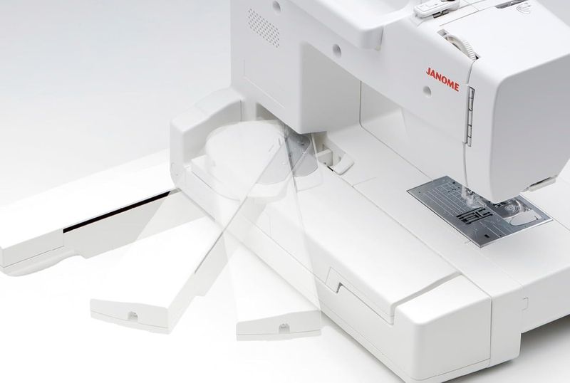 Memory Craft 1000 Silky White - Sy - og Broderimaskin 