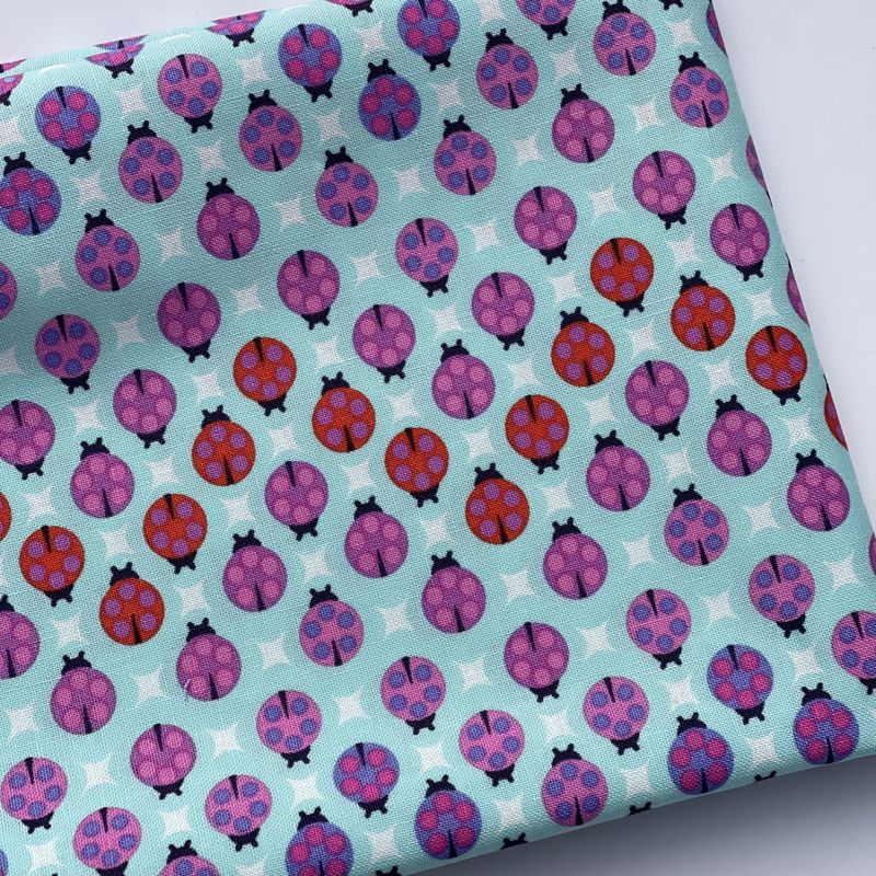 Tula Pink -Tiny Beasts - Painted Ladies - Glimmer 